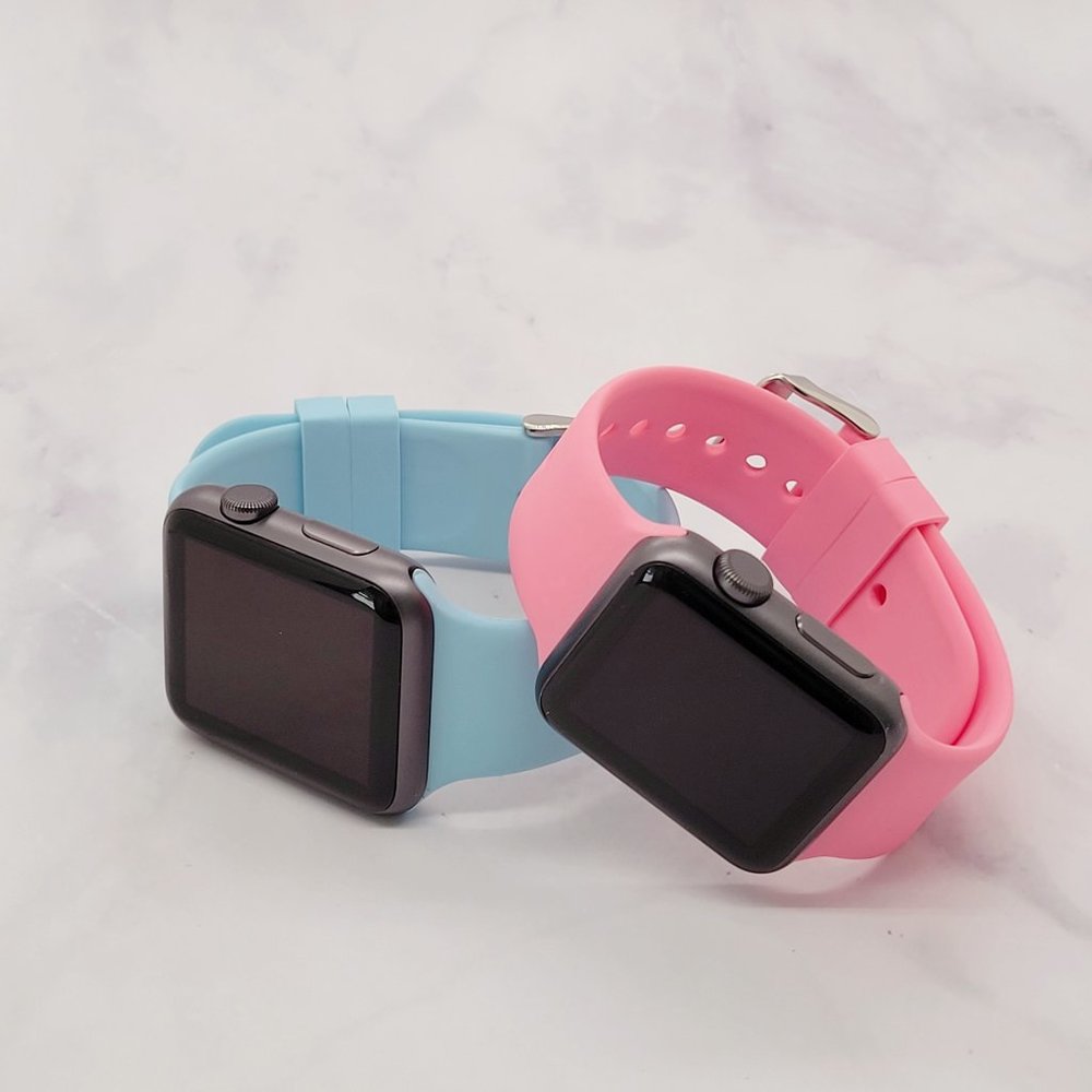 Apple Watch Band 42mm 44mm 45mm Series 8 7 6 5 4 3 2 SE 1 Silicone